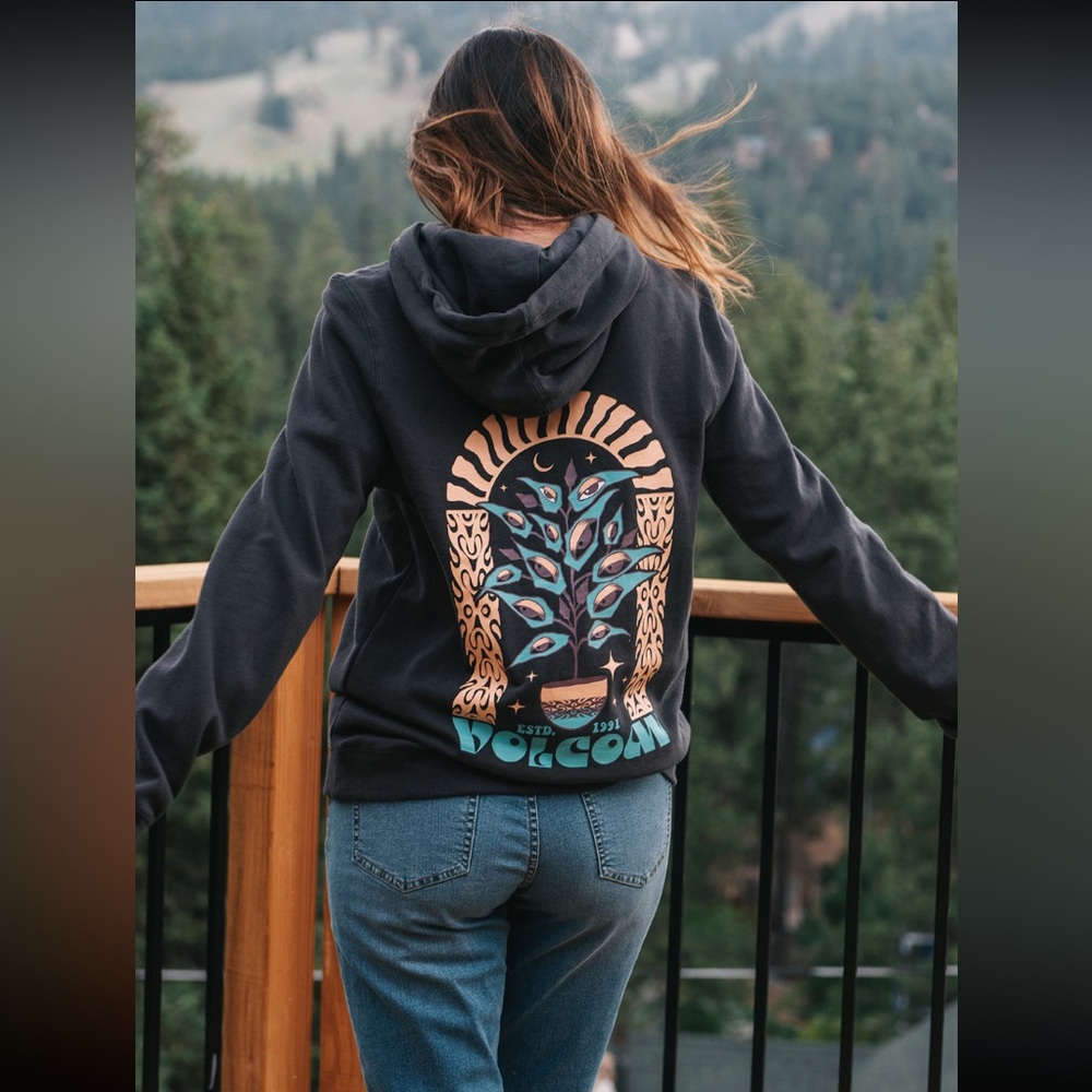 Volcom Women’s Truly Deal Hoodie NWT